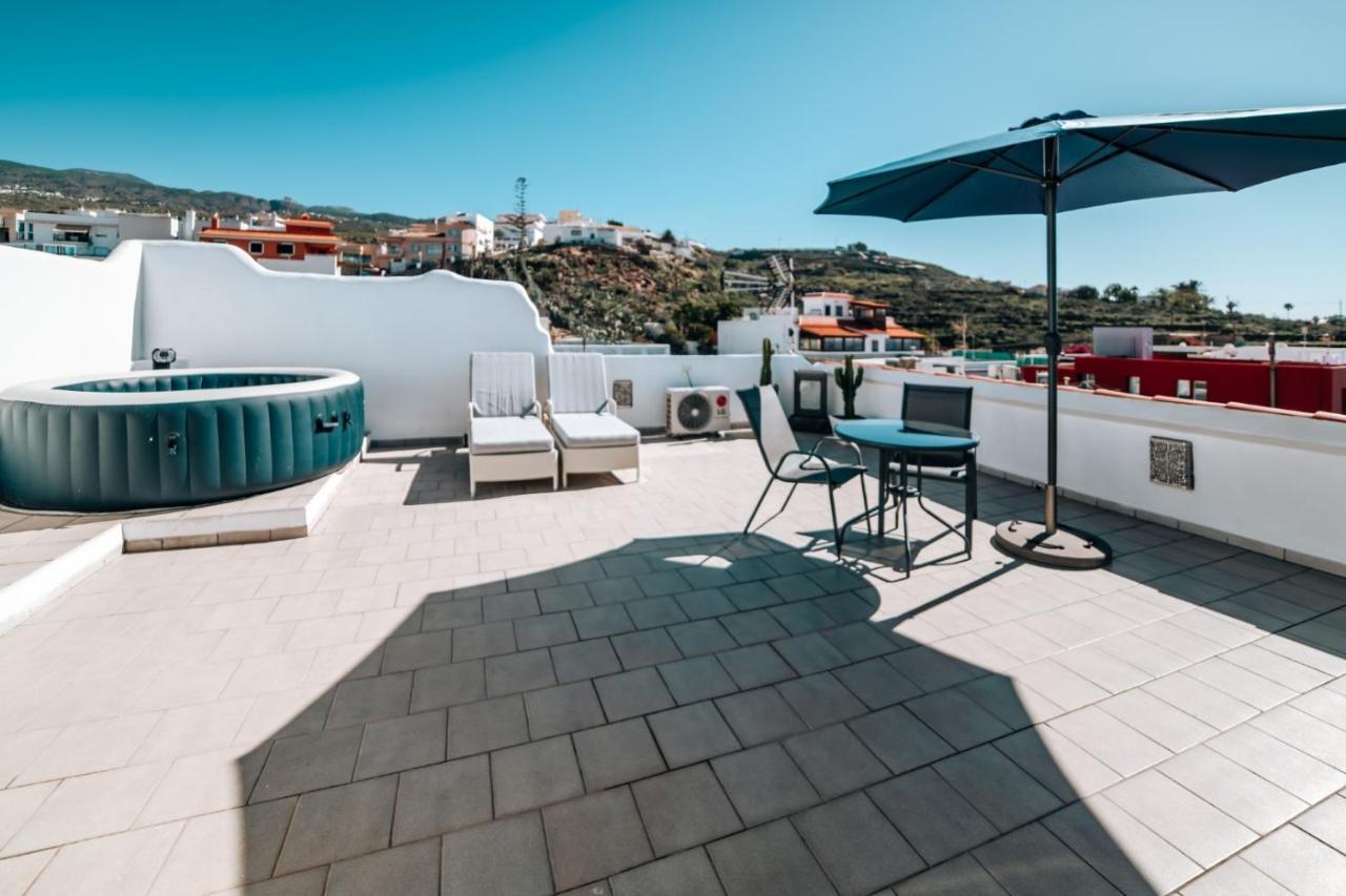 Eterna Primavera Jacuzzi Terraza Privada Tijoco de Abajo Kültér fotó